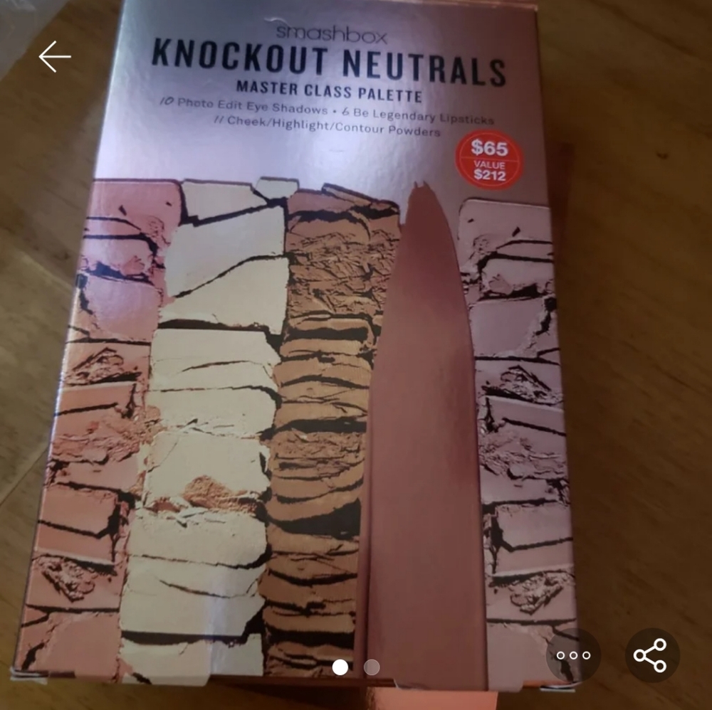Smashbox knockout neutrals palette